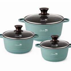 Súprava hrncov Bachmayer 6 dielna zelená BM-7896
