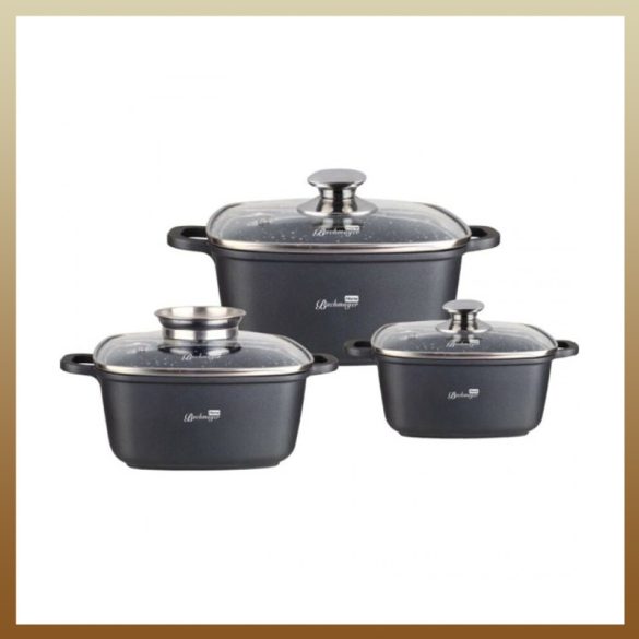 6-dielna sada hlbokých pekáčov s mramorovým povrchom Bachmayer BM7865