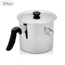   Bachmayer BMM-06 – Indukčný nerezový ohrievač mlieka s píšťalkou, 3 l