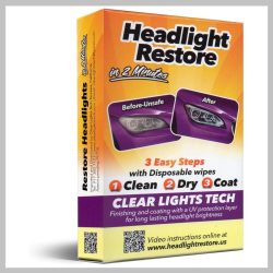 Set restaurare faruri auto Clear Lights Tech BO1KKOF8IE