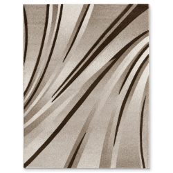   Moderný koberec s oblúkovým vzorom v béžovo-hnedej farbe, 200 x 290 cm, BPC-3