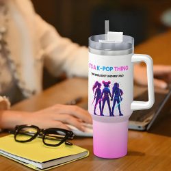   K-Pop tematiká nerezová termoizolačná termofľaša 1,2 l BR6350200