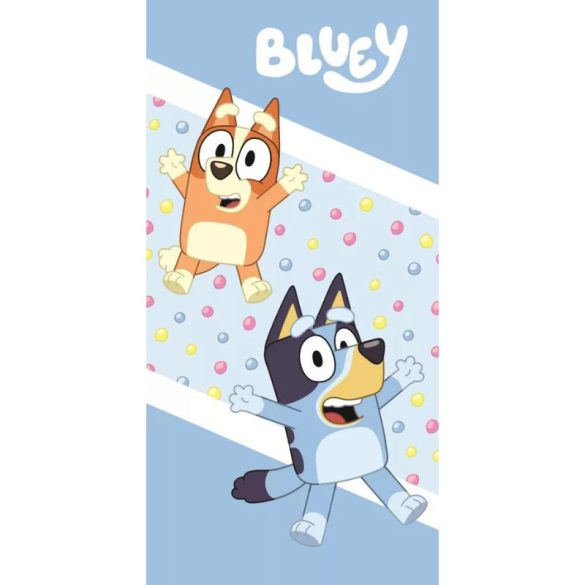 Bluey a Bingo Veselá skákacie plážová osuška a kúpeľná osuška BRM022898