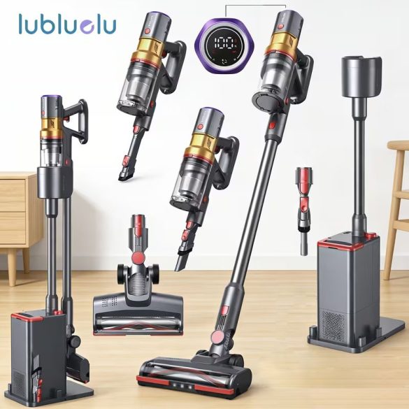 Lubluelu akumulátorový LED vysávač s úložným priestorom BT13009481