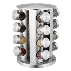 Bavary otočný stojan na koreniny s 16 pohármi BVR16