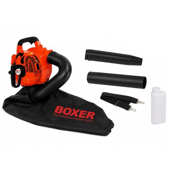 BOXER 3v1 benzínový fúkač, vysávač a drvič lístia 25,4 cm³ BX-3444