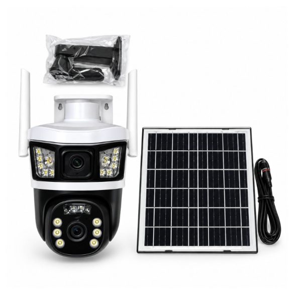 Vonkajšia kamera V380 s solárnym napájaním, 2 MP CAM-603