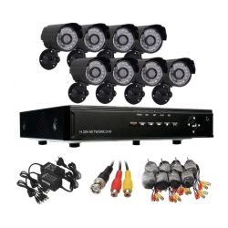 CCTV kamerový systém – 8-kamerový monitorovací systém
