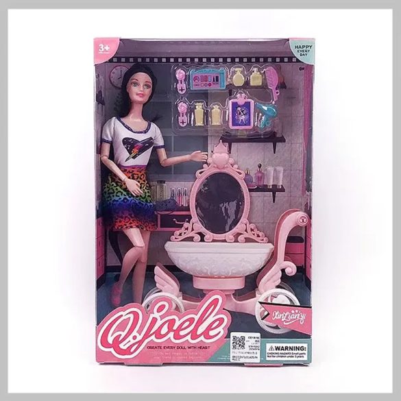 Q. Joele – Módna bábika s kaderníckou súpravou CE127697