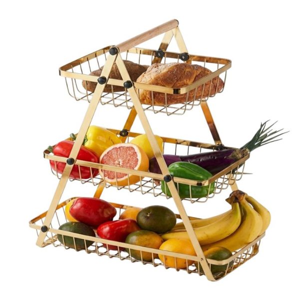 Cheffinger 3-poschodový stojan na ovocie a zeleninu CF-DR07