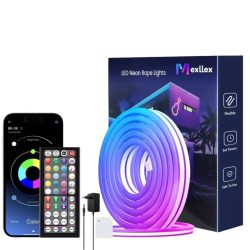   Mexllex Repasovaný inteligentný RGB neónový LED pásik – 5 m CG19754185