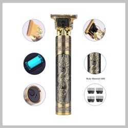   Gravírovaný zastrihávač s vymeniteľnými hlavicami CH23-364