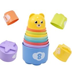   Farebná veža na stohovanie s medvedíkmi pre bábiky CJ5098239