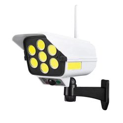   Solárna LED svietidlo, atrapa kamery so senzorom pohybu CL877B