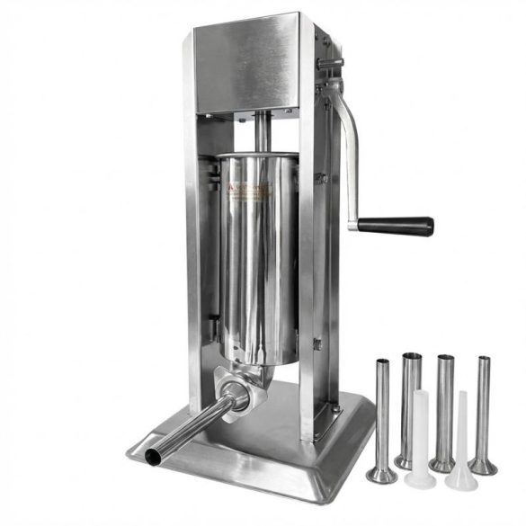 Profesionálny plniaci stroj na klobásy – vertikálny model, 9 kg CMP1720