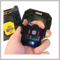   D54 elektrický, vodotesný a odolný voči vetru zapaľovač s LED svietidlom – KE24-130