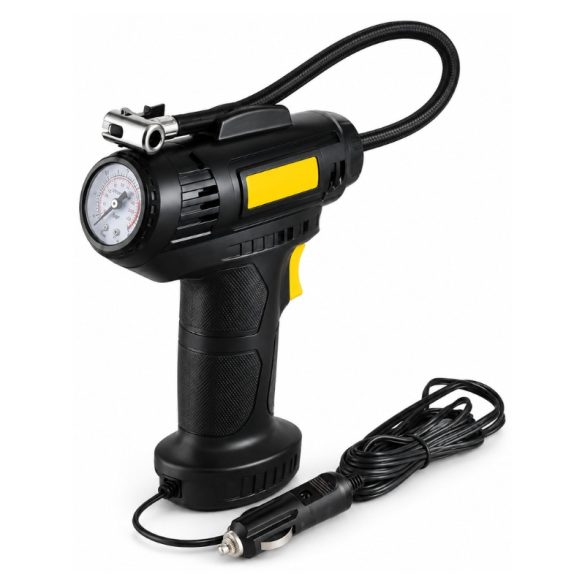 Digitálny ručný automobilový kompresor s LCD displejom, 12 V DAC1