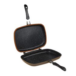 Dvojitá panvica s mramorovým povrchom, 28 cm DADG28