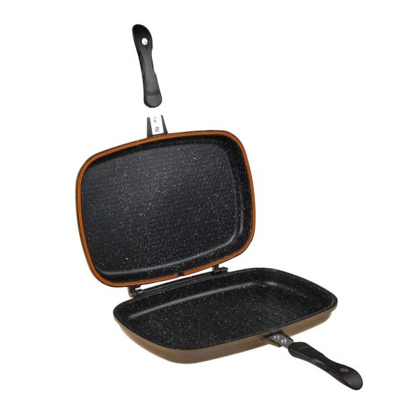 Dvojitá panvica s mramorovým povrchom, 28 cm DADG28