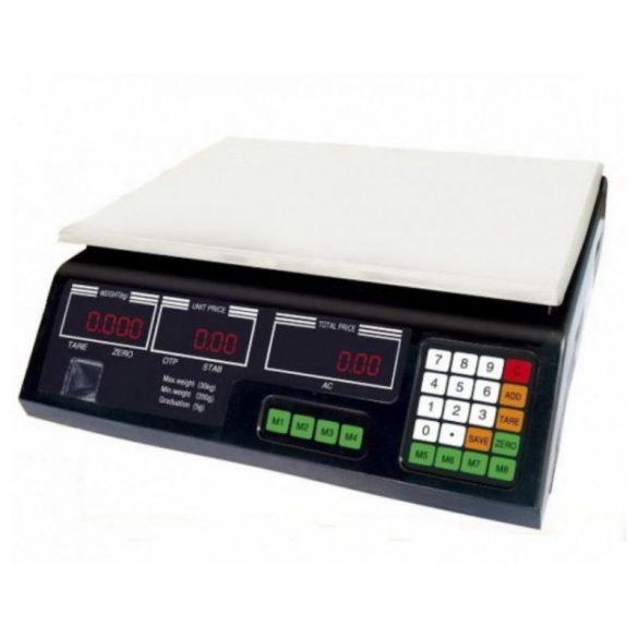 Digitálna LCD stolová váha s nosnosťou do 40 kg DAM-01