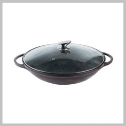   Premium Platinum panvica z kovaného hliníka 36 cm wok DAW36