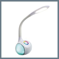 Nočná lampa s RGB svetlom a reproduktorom DB-8808