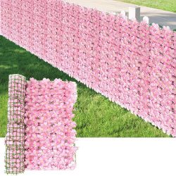 Prémiová clona s umelými kvetmi 300x50cm DB1111426-R