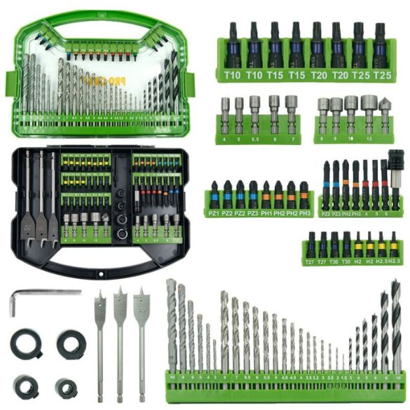 Profesionálna sada vrtákov a bitov ProCraft (101 dielov) DBS-101