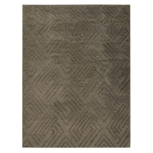 Šedohnedý koberec s moderným vzorom 200 x 290 cm DELUX-2