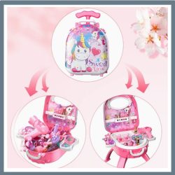   Princeznovský toaletný stolík so súpravou kozmetiky a doplnkov DF495785