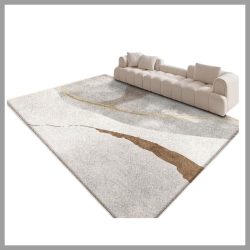   Zamatový koberec 200x300 cm - Luxusný vintage štýl (T) DJ879265-c