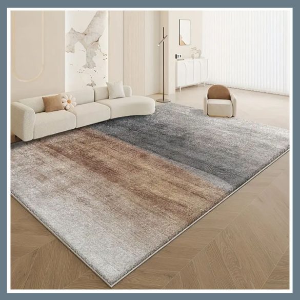 Mäkký vlnený koberec – Čierna & Hnedá, 200x300 cm DK907930-5