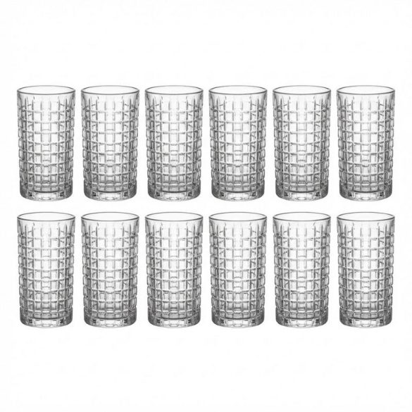 12-dielna sada pohárov s textúrou DM334-12-1