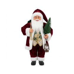 Ozdobná stojaca figúrka Santa Clausa s doplnkami DMF-01