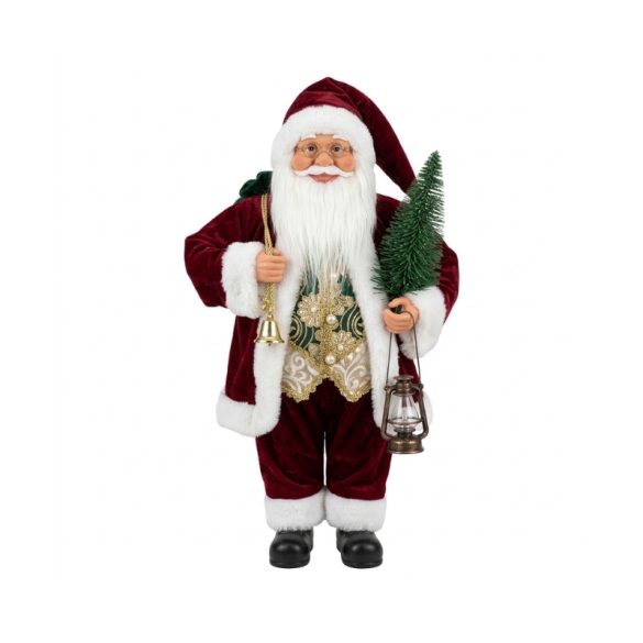 Ozdobná stojaca figúrka Santa Clausa s doplnkami DMF-01