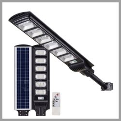   THOLux solárne LED pouličné svietidlo s diaľkovým ovládačom DNL-005