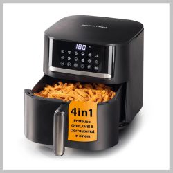   GOURMETMAXX Digitálna teplovzdušná fritéza / Airfryer 6 l, 4v1 DS14768-L
