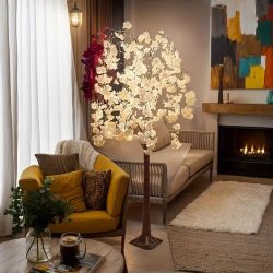   LED čerešňový stromček – 180 cm, teplá biela (DY1826989)