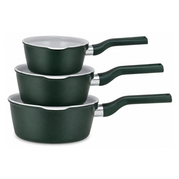 Eisenbach Professional 3-dielna sada hrncov s rukoväťami – 16/18/20 cm, zelená EB1620