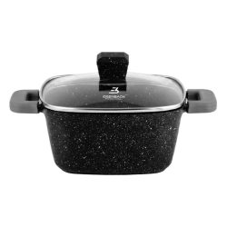   Eisenbach Professional 28 cm štvorcový hrniec so skleneným vekom 8,0 l EB28-2