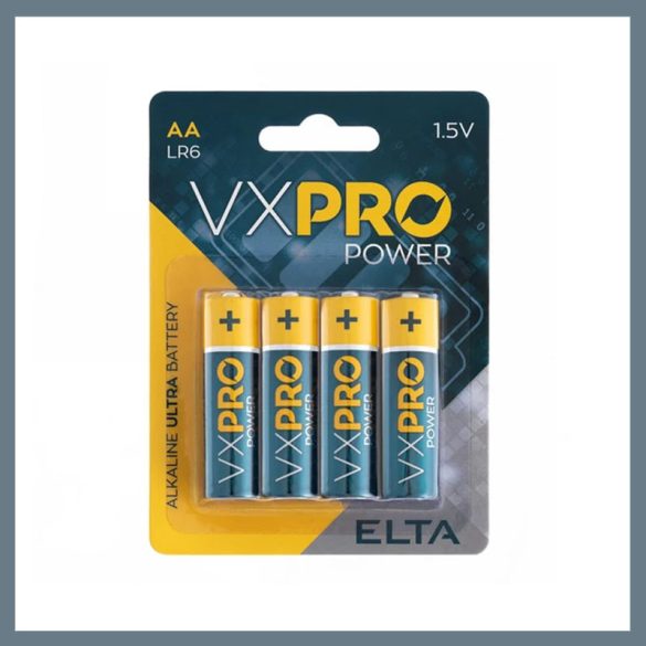 Elta VXPRO 4 ks alkalických batérií – AA EB8350