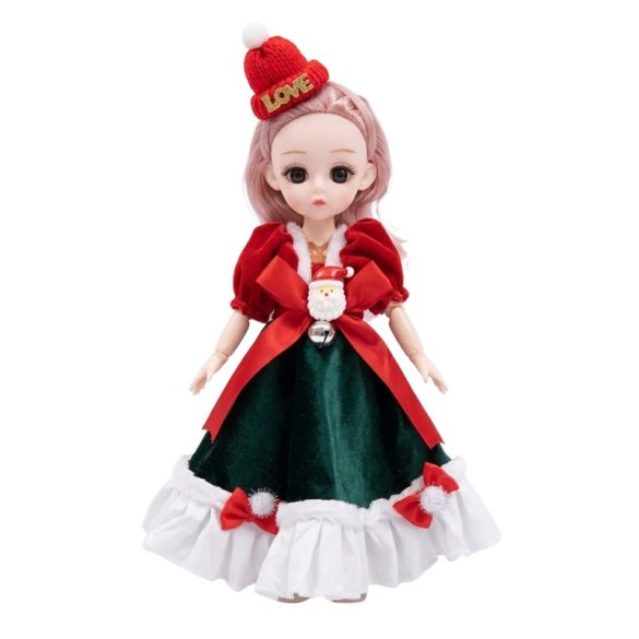 Elegantná bábika v ozdobných šatách EBF1