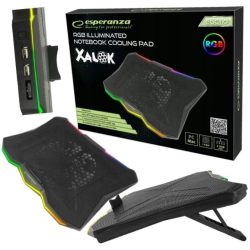   Chladiaca podložka pod notebook s RGB osvetlením – EGC110