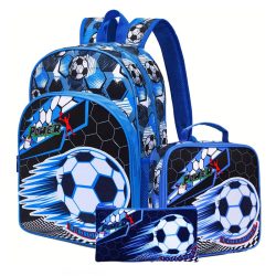   Všeobecný školský futbalový batoh – 3-dielna súprava pre chlapcov EL3681211