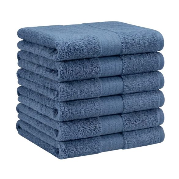 Sada extra mäkkých uterákov, 6 ks, 70 x 140 cm, tmavomodrá, EPTSZ-08