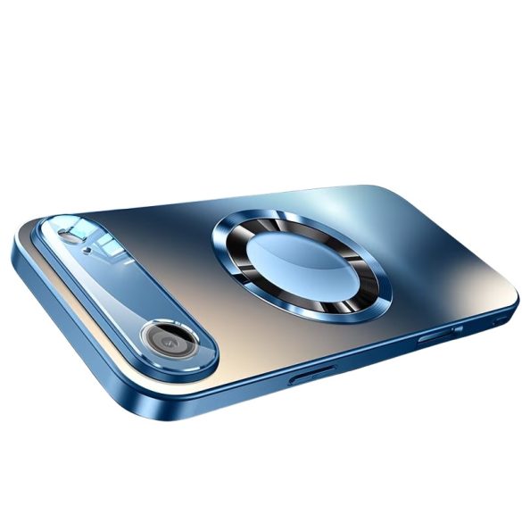 Námornícka modrá titánová kovová luxusná puzdra na telefón EQ1384170-4