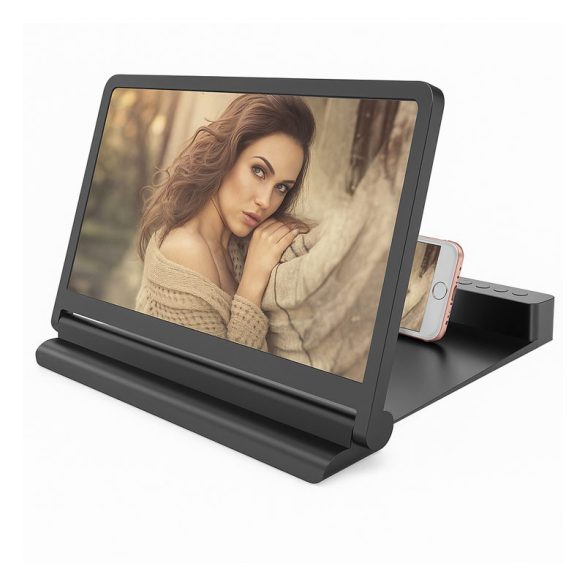 Zväčšovač obrazovky telefónu s integrovaným Bluetooth reproduktorom F12