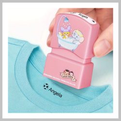   Personalizovaná pečiatka na oblečenie – vodovzdorný atrament FC408946