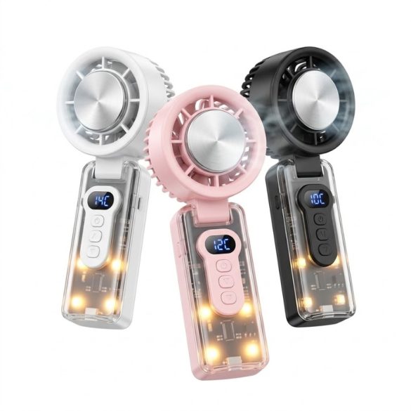 Digitálny turbo mini ventilátor FC8