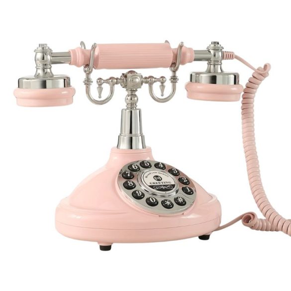 Audio kniha hostí v retro štýle – telefón – FJ776352